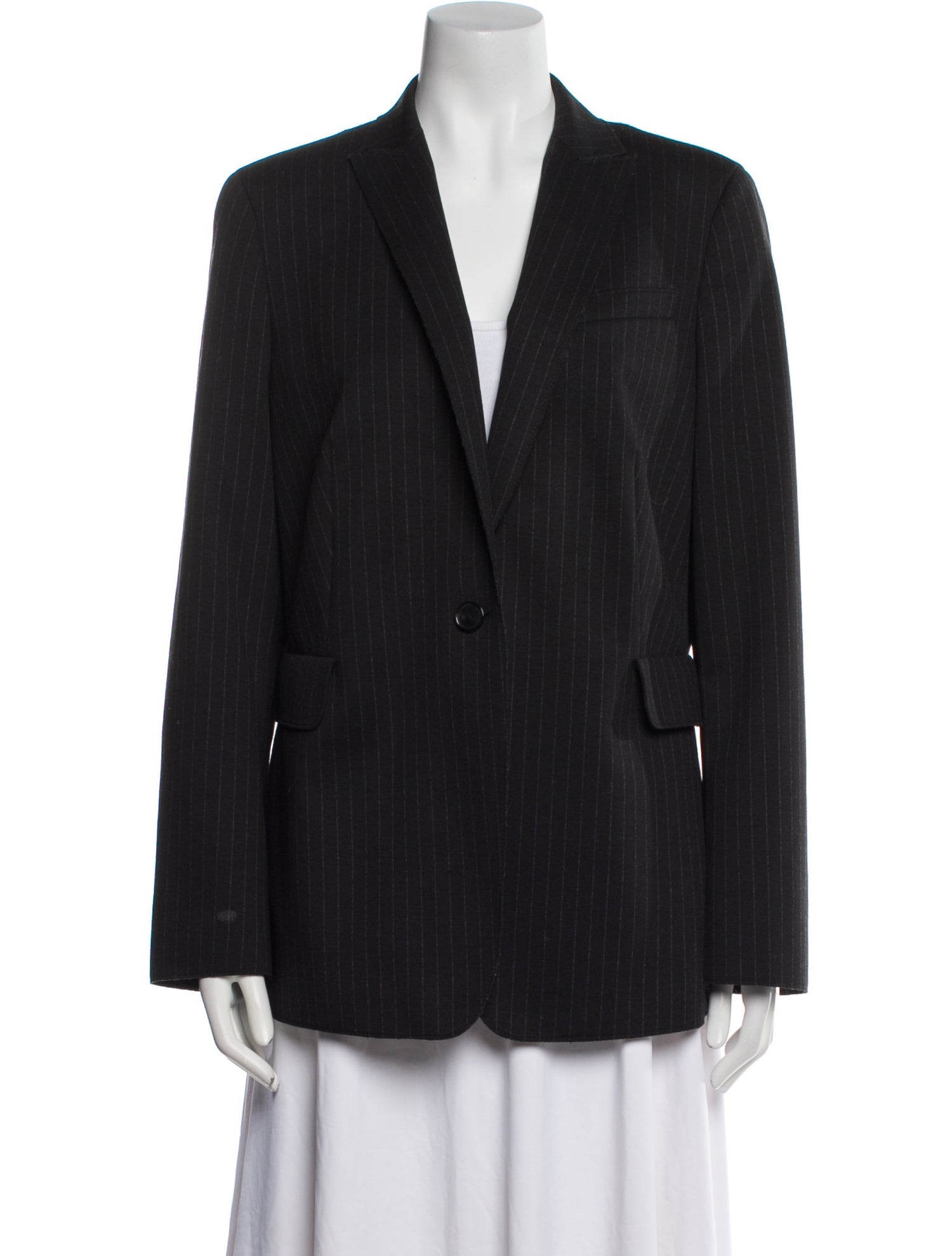 Akris Punto Wool Striped Blazer