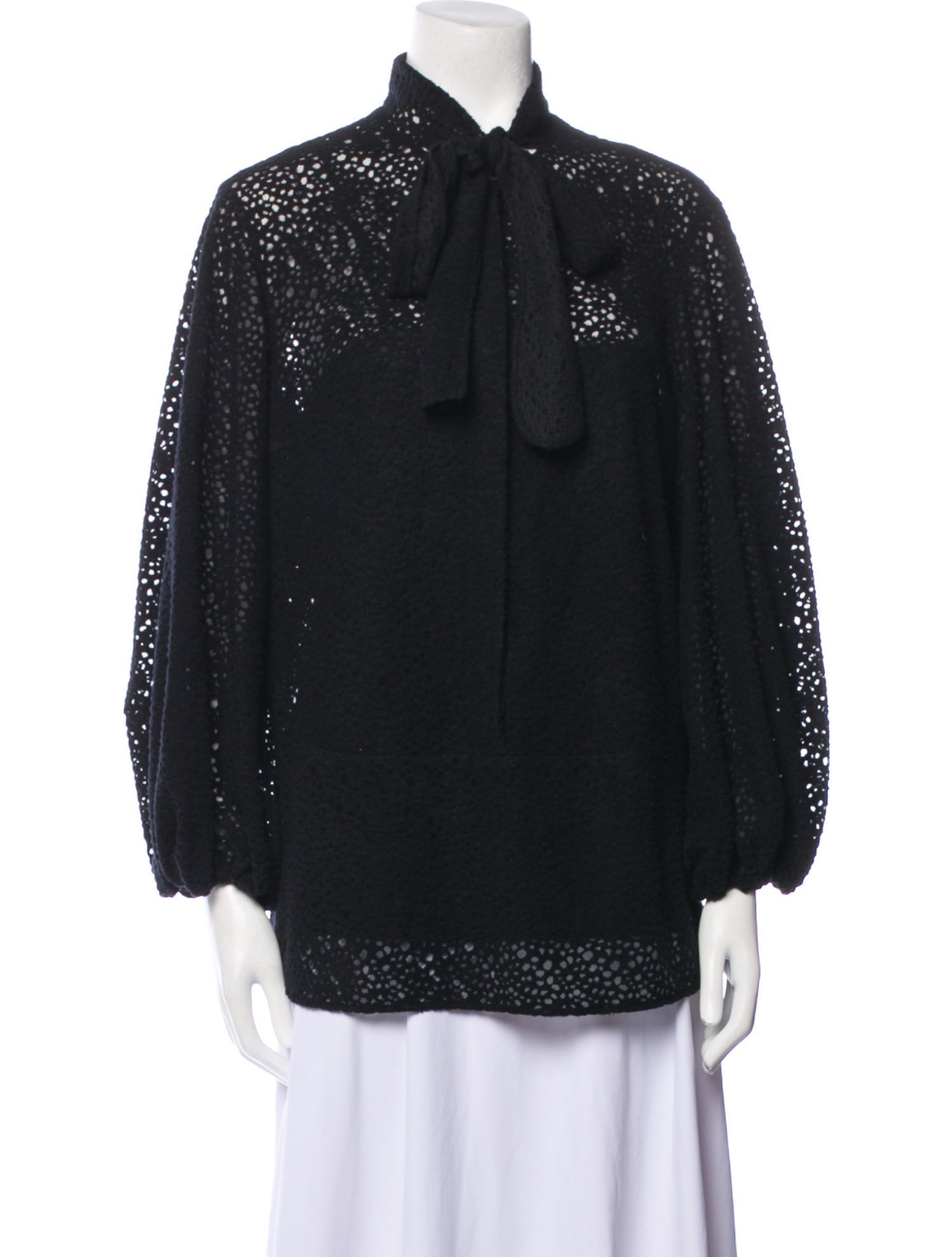 Akris Punto Long Sleeve Blouse