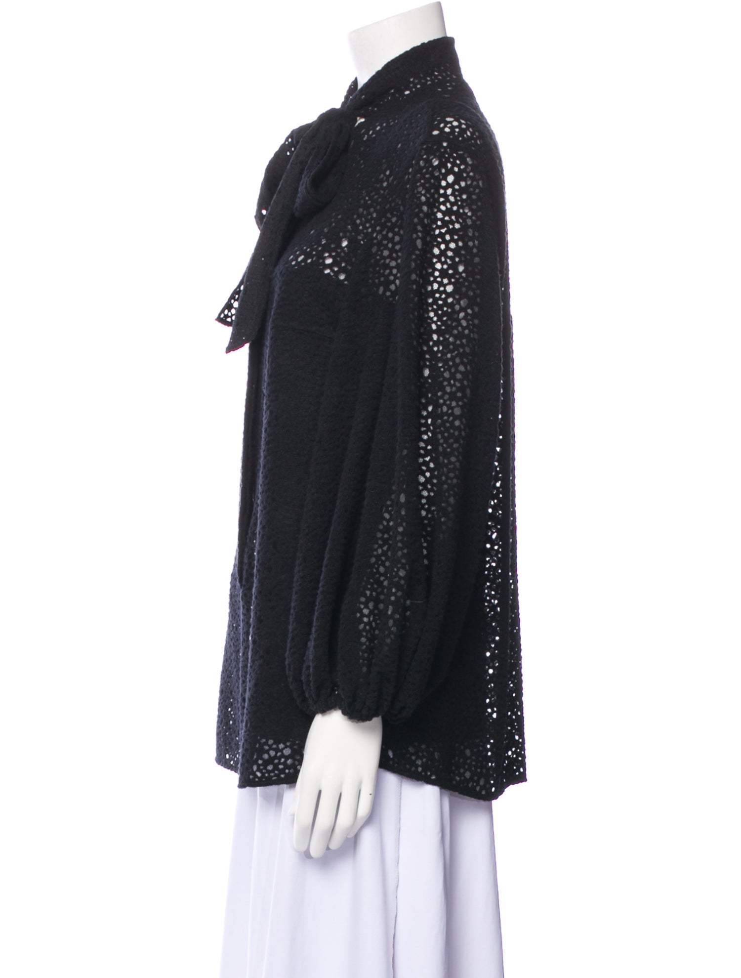 Akris Punto Long Sleeve Blouse