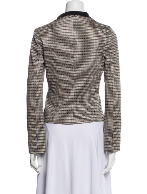 Akris Punto Houndstooth Print Evening Jacket