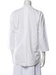 Akris Punto Three-Quarter Sleeve Button-Up Top