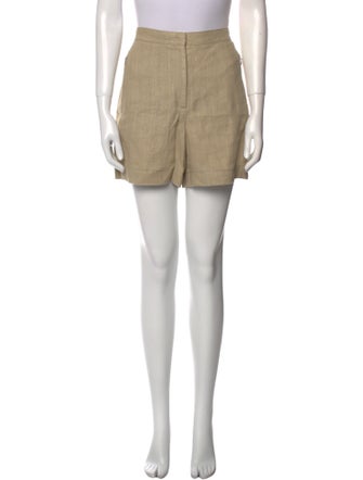 Akris Punto Linen Mini Shorts