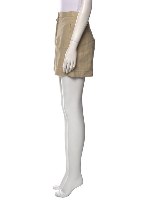 Akris Punto Linen Mini Shorts
