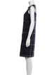 Akris Punto Plaid Print Knee-Length Dress