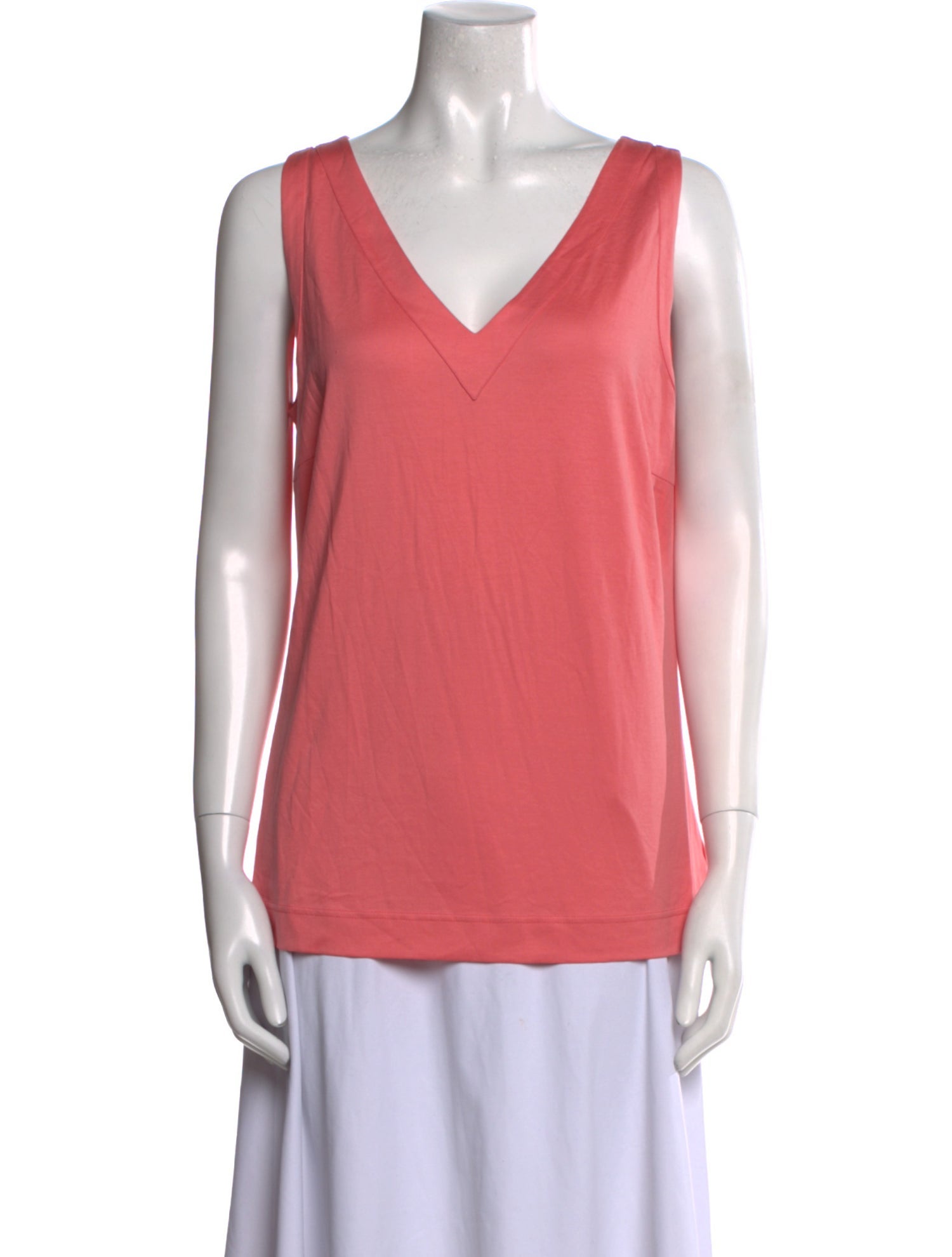 Akris Punto V-Neck Sleeveless Top