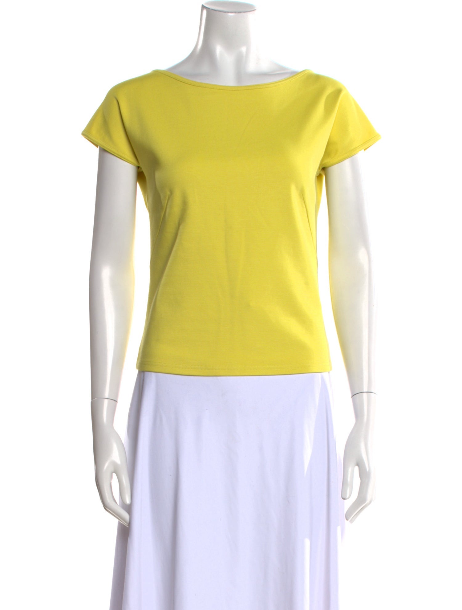 Akris Punto Bateau Neckline Short Sleeve T-Shirt