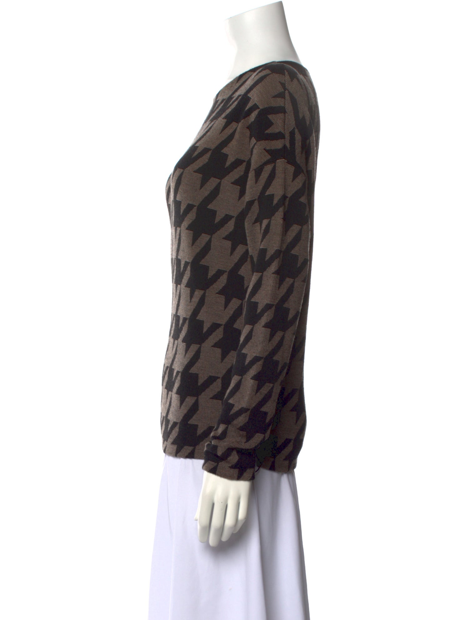 Akris Punto Wool Printed Sweater