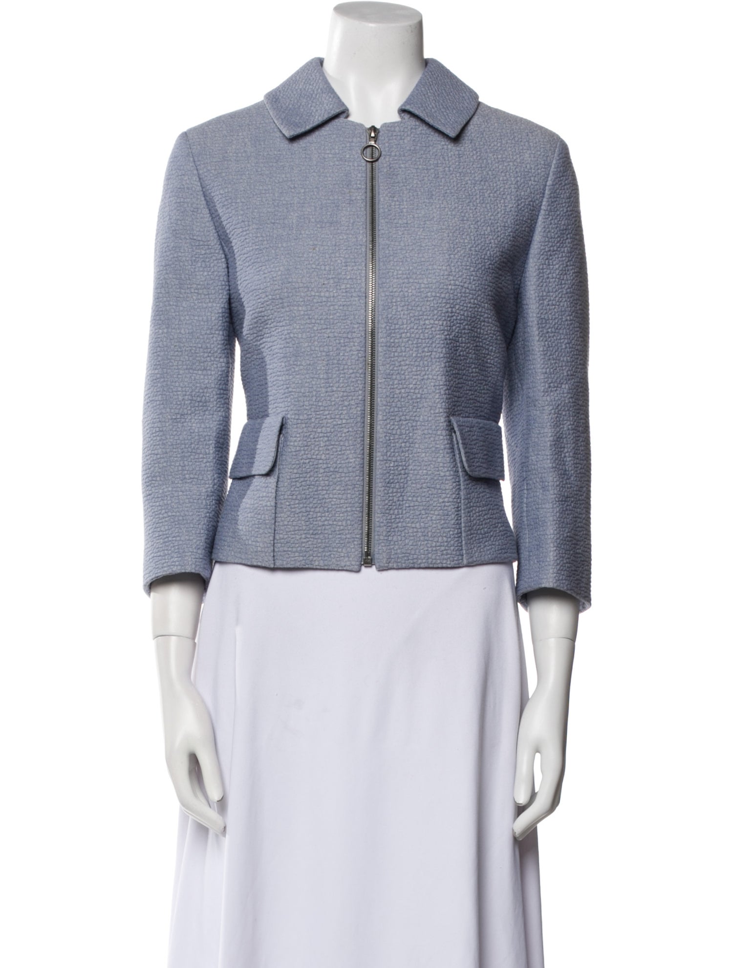 Akris Punto Tweed Pattern Jacket