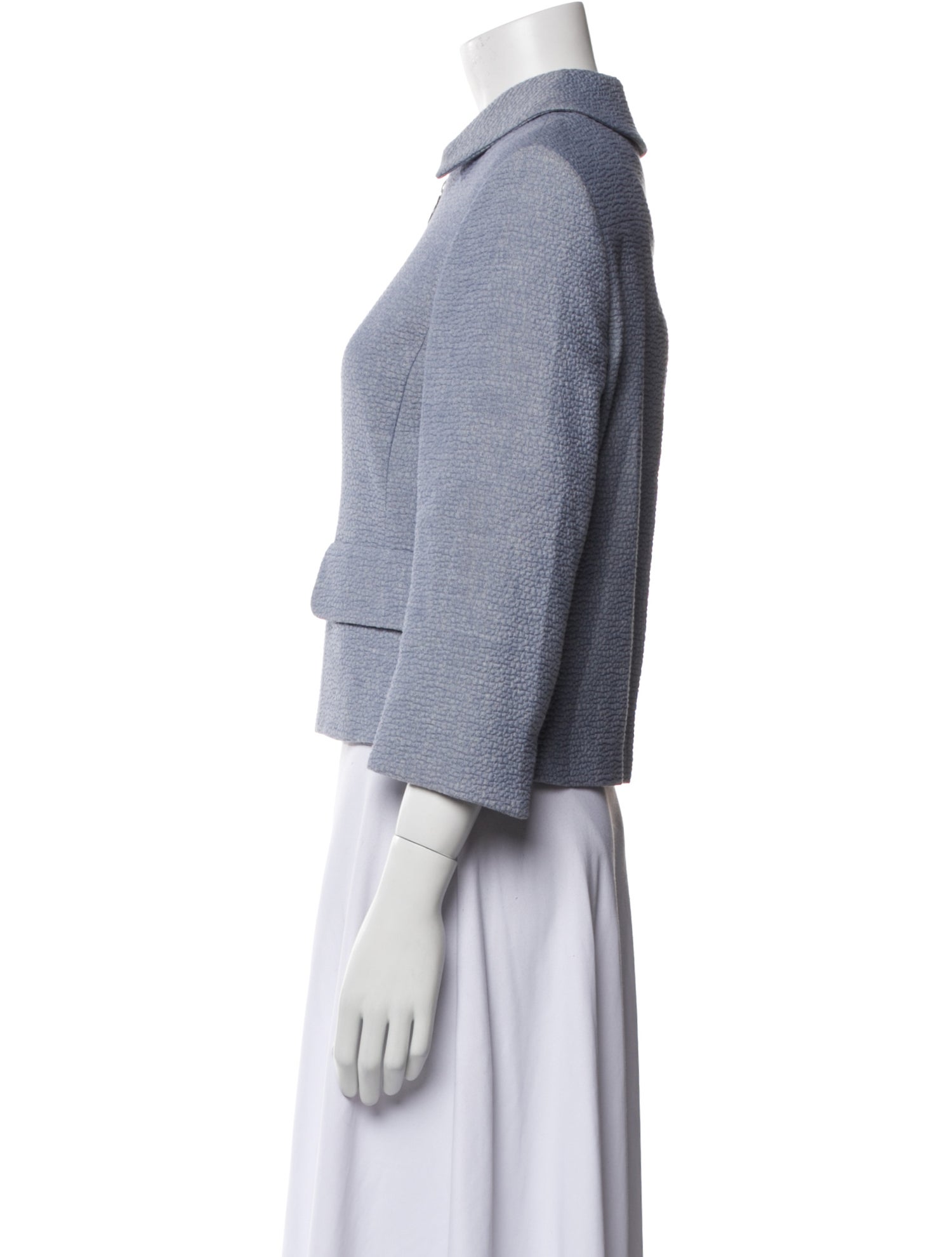 Akris Punto Tweed Pattern Jacket