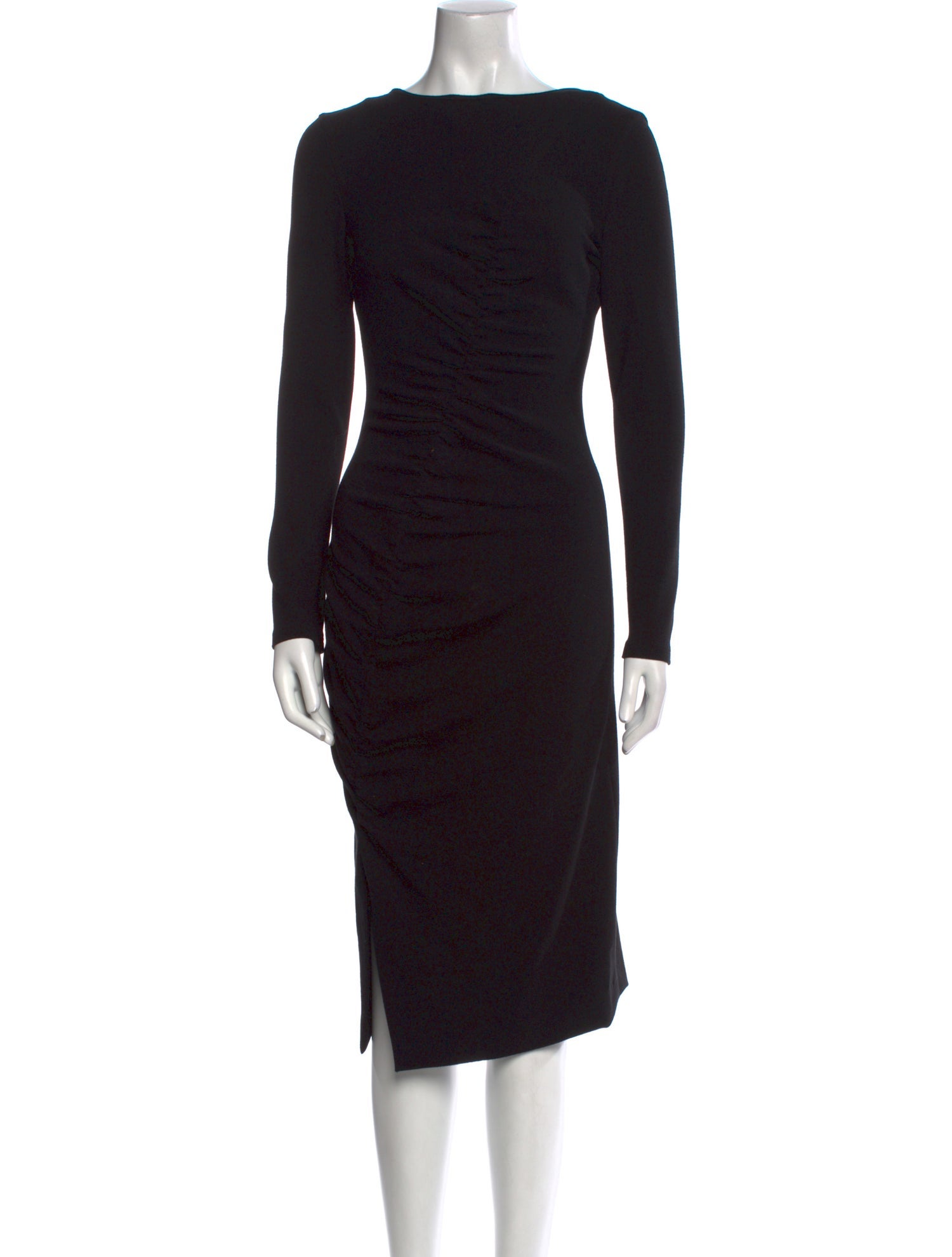 Akris Punto Bateau Neckline Midi Length Dress