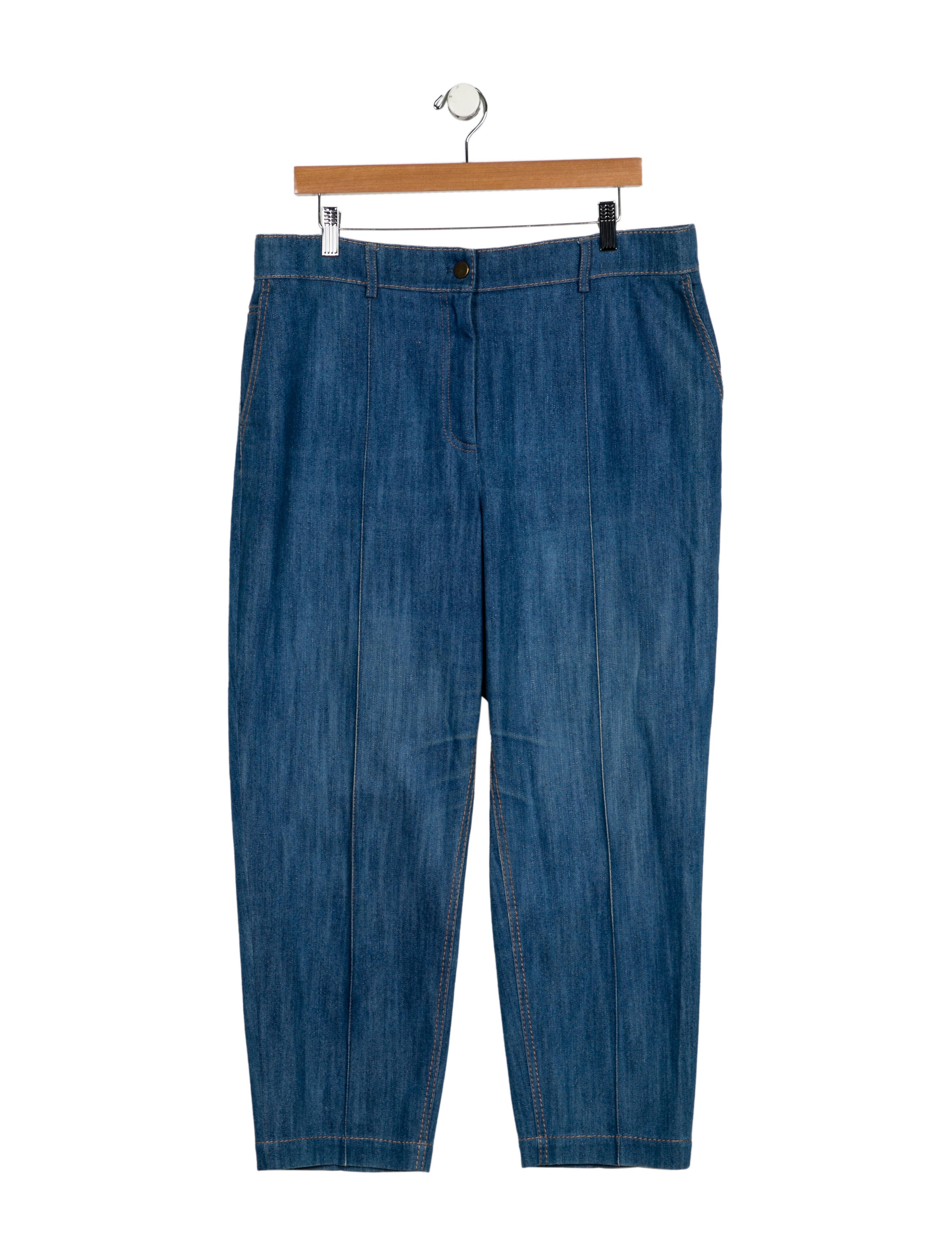 Akris Punto High-Rise Wide Leg Jeans