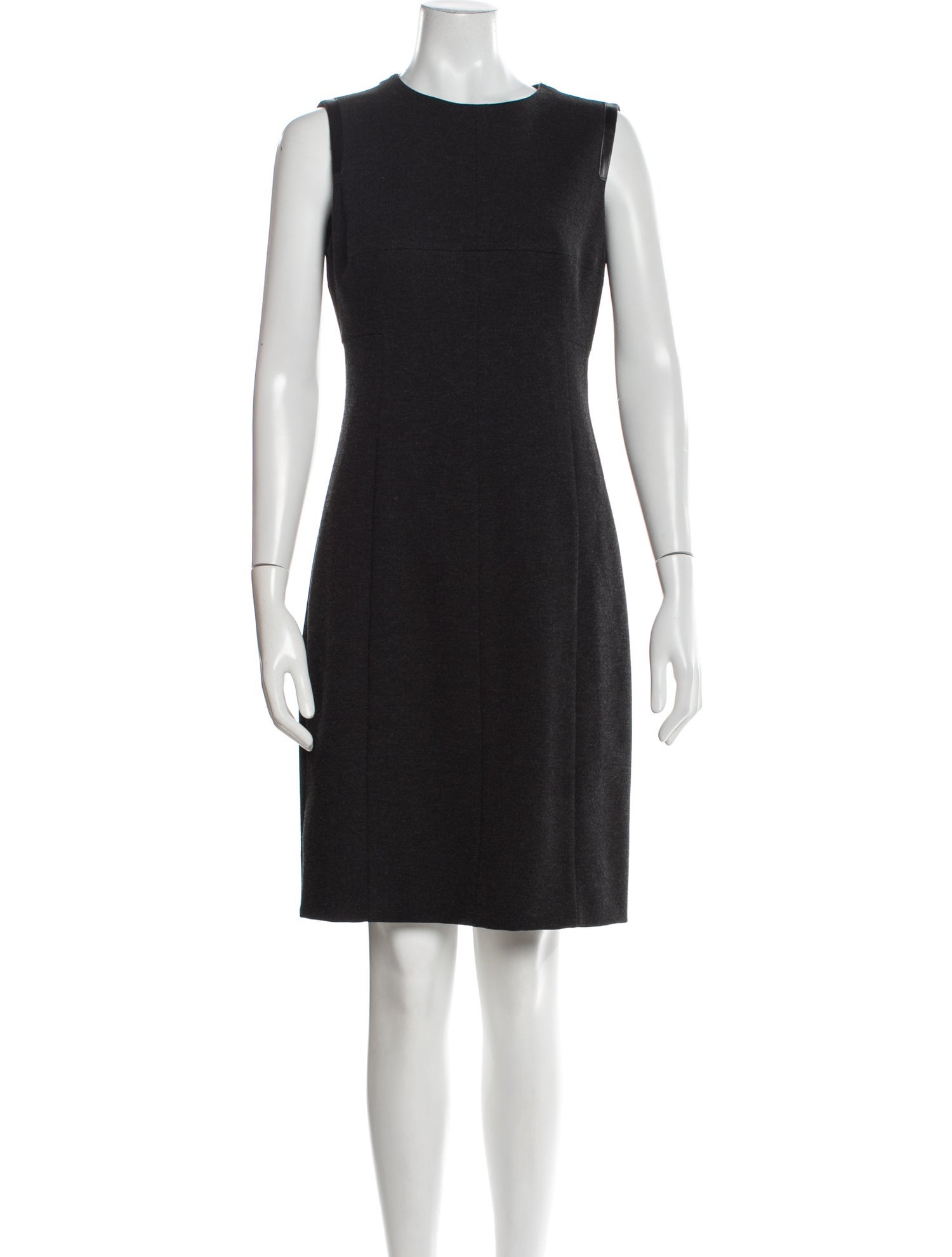 Akris Punto Crew Neck Knee-Length Dress