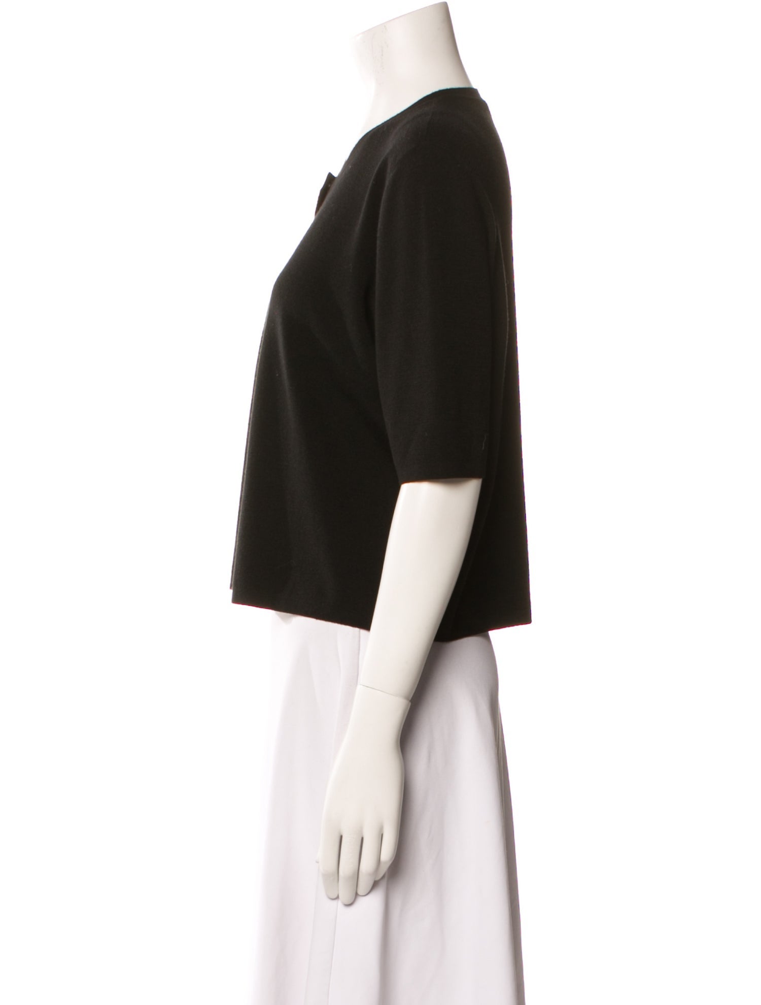 Akris Punto Virgin Wool Crew Neck Sweater