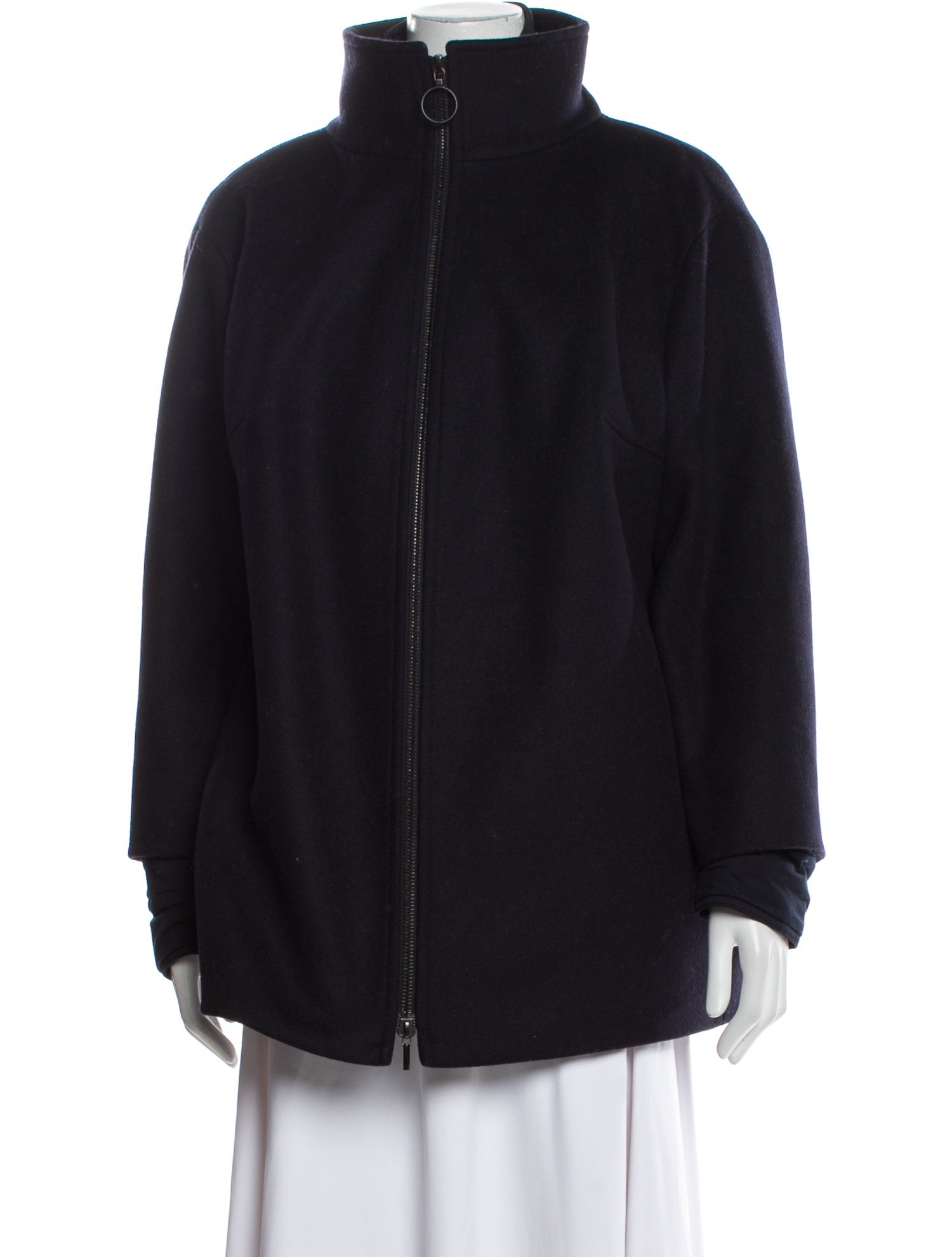 Akris x Bergdorf Goodman Wool Coat