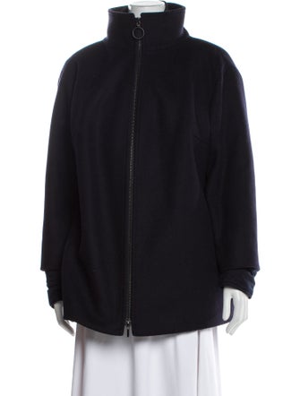 Akris x Bergdorf Goodman Wool Coat