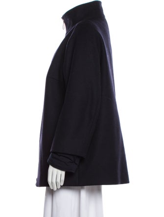 Akris x Bergdorf Goodman Wool Coat