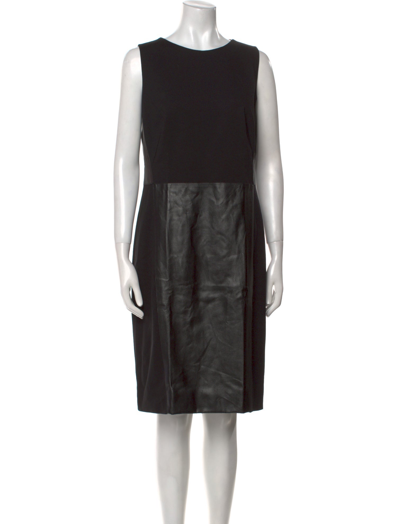 Akris Punto Bateau Neckline Knee-Length Dress