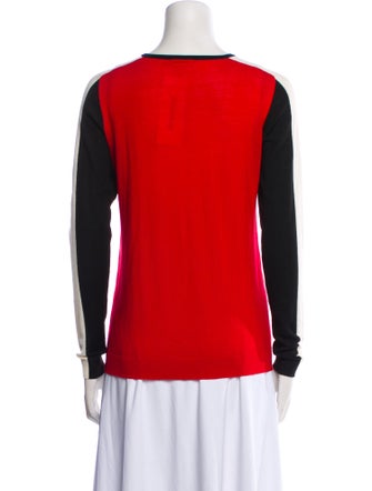 Akris Punto Silk Scoop Neck Sweater