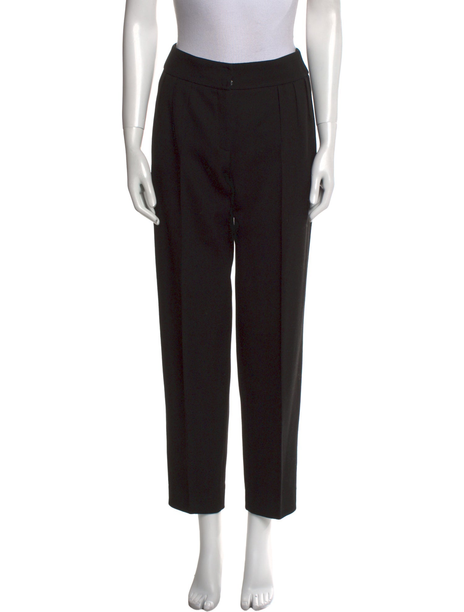 Akris Punto Wool Straight Leg Pants