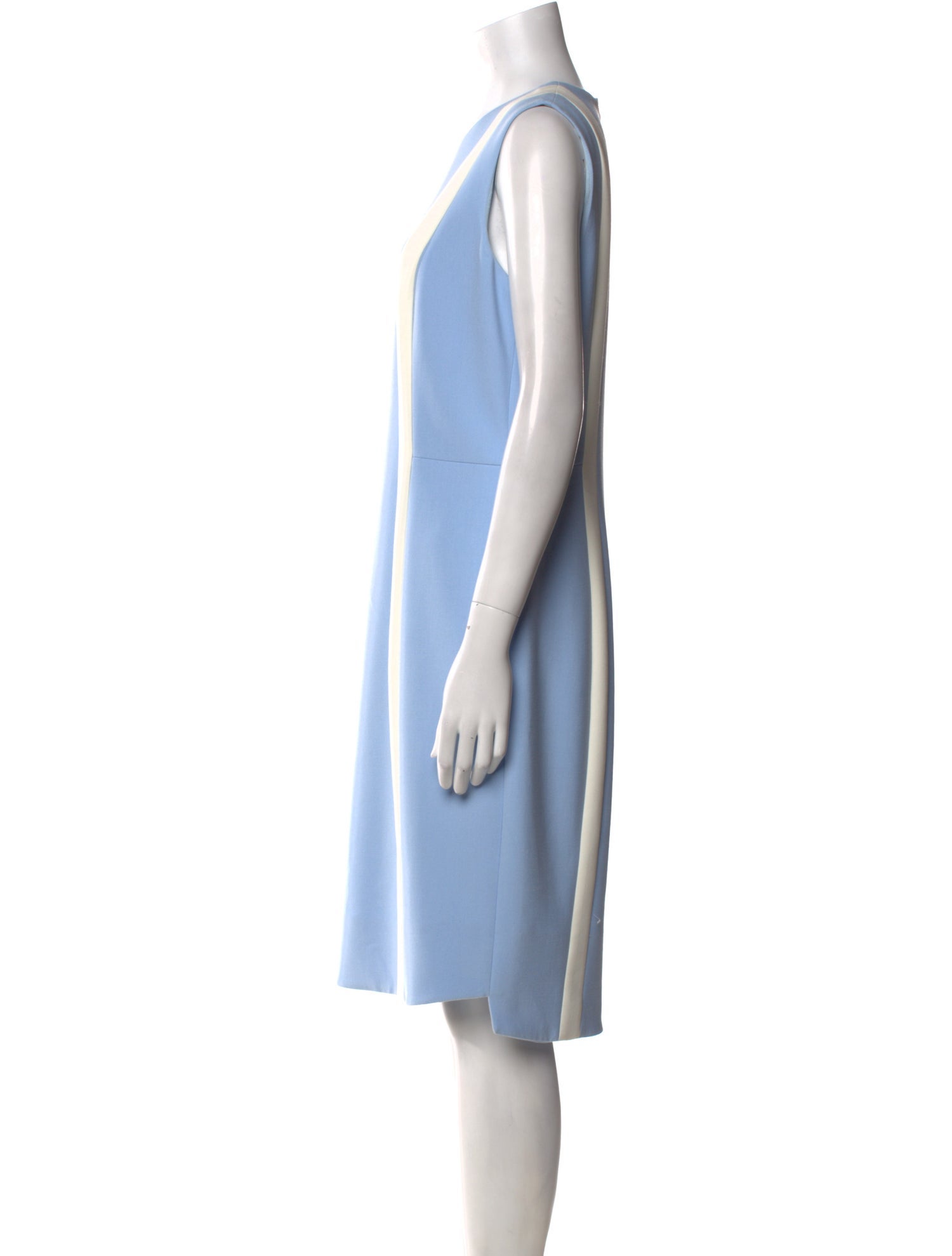 Akris Punto Crew Neck Knee-Length Dress