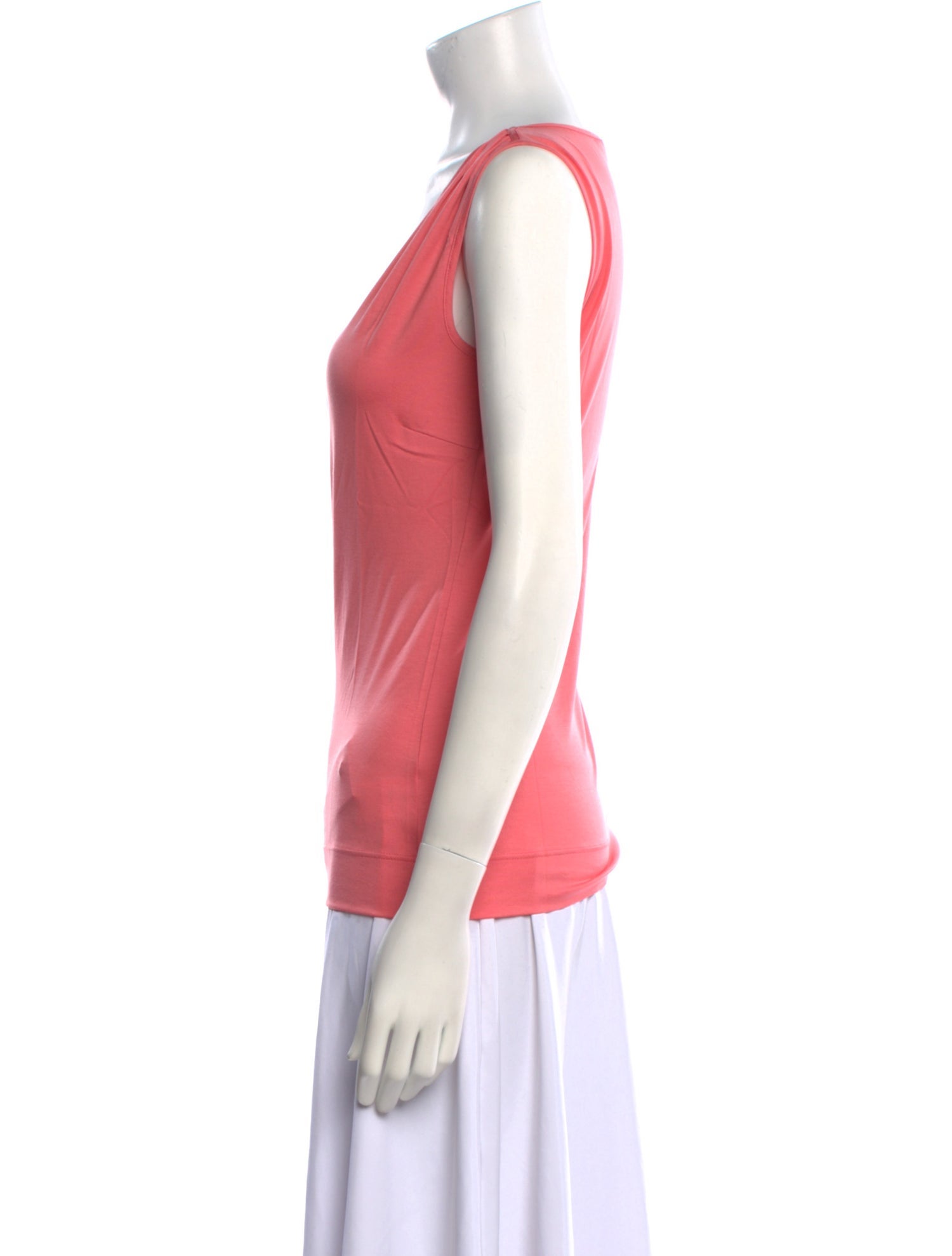 Akris Punto V-Neck Sleeveless Top