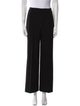 Akris x Bergdorf Goodman Wool Wide Leg Pants