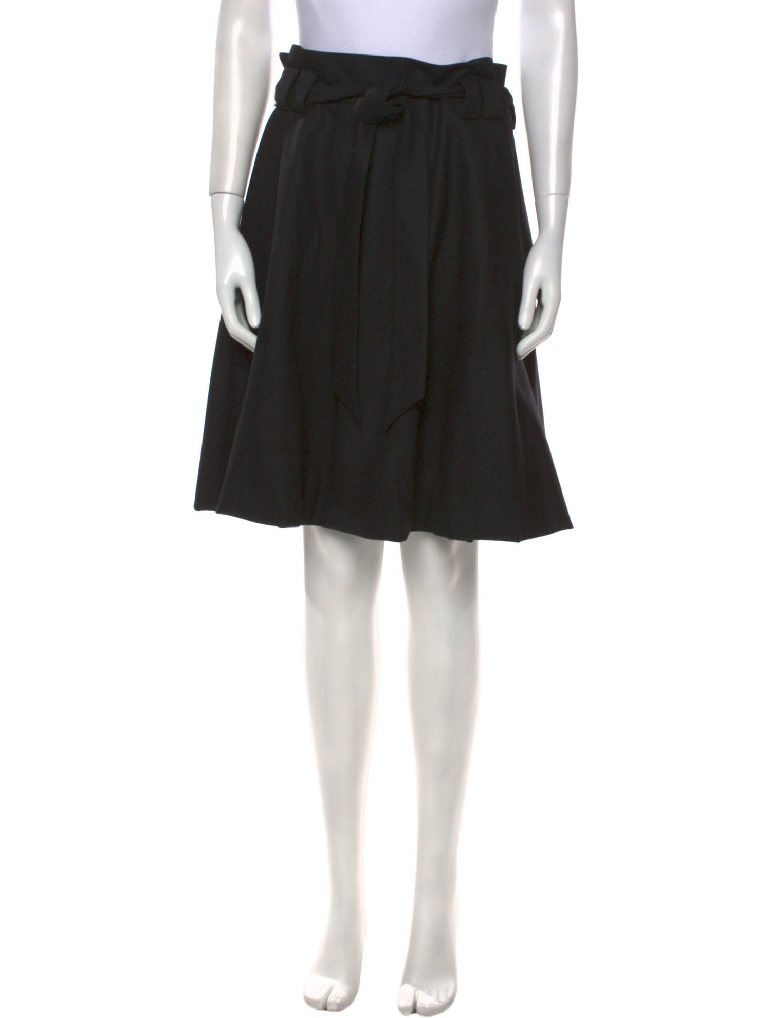 Akris Punto Wool Knee-Length Skirt