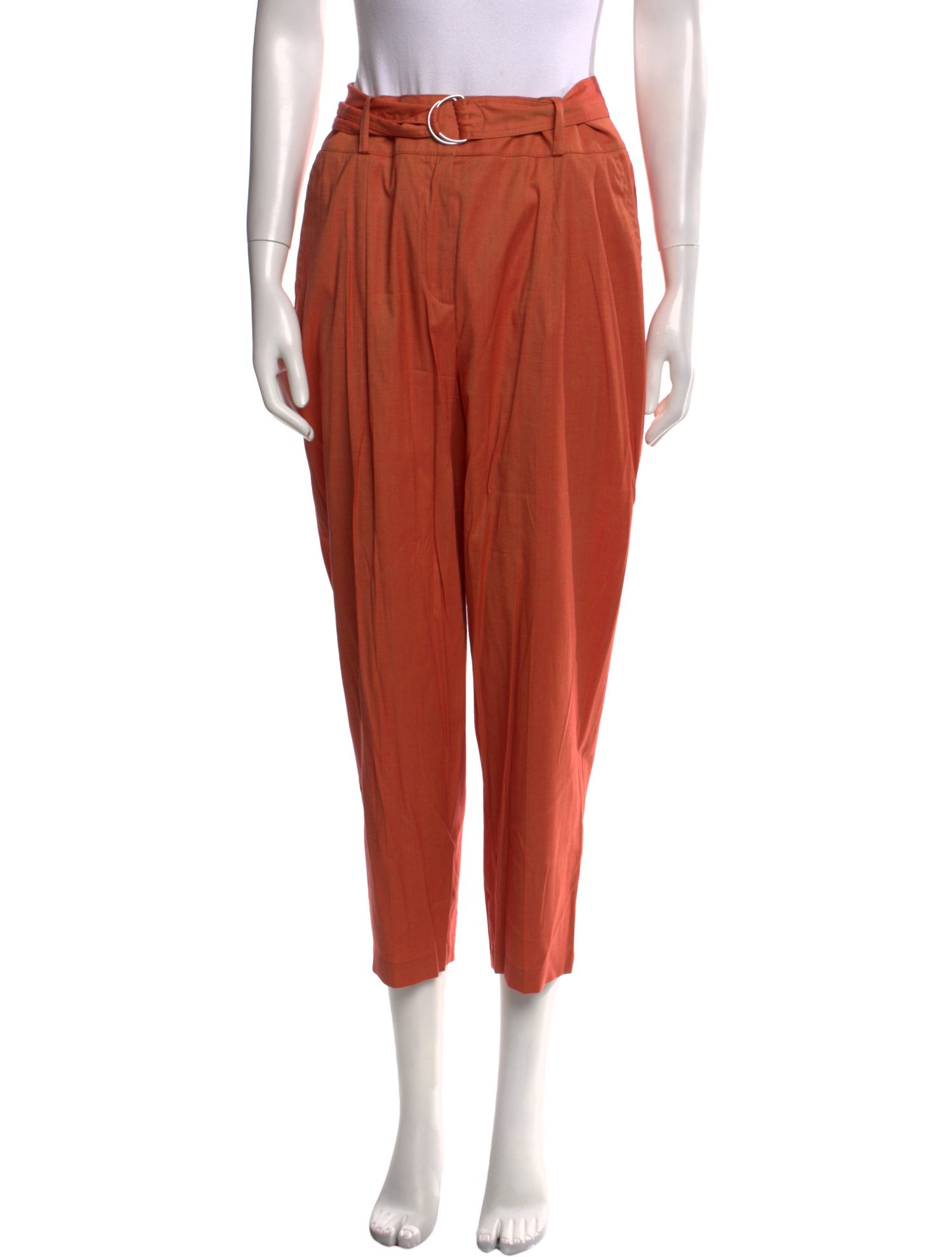 Akris Punto Virgin Wool Straight Leg Pants