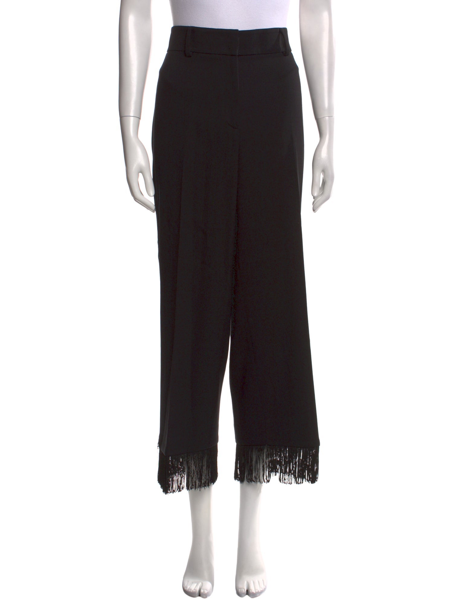 Akris Punto Virgin Wool Wide Leg Pants