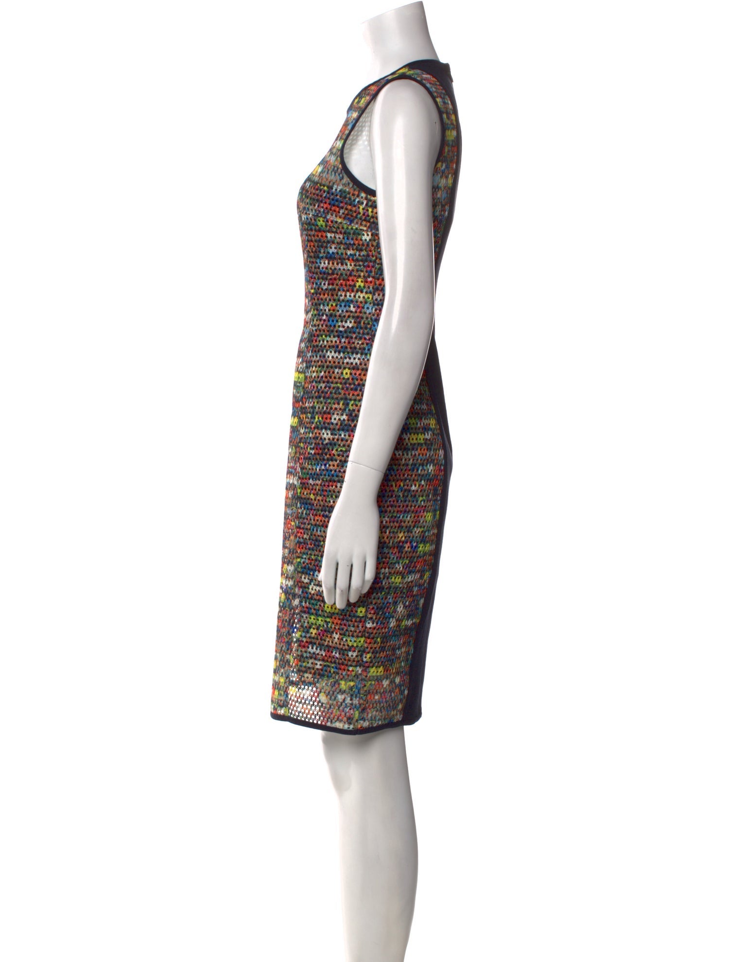Akris Punto Printed Knee-Length Dress