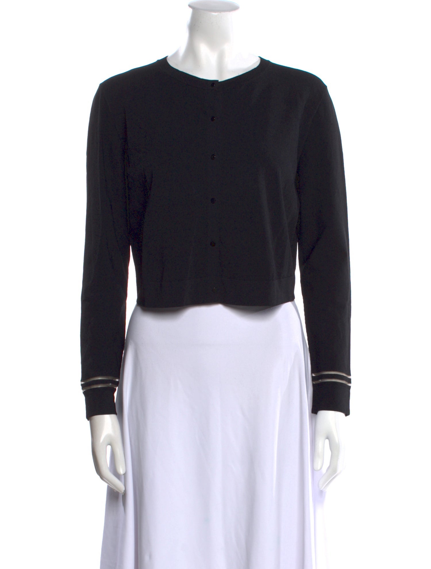 Akris Punto Wool Scoop Neck Sweater