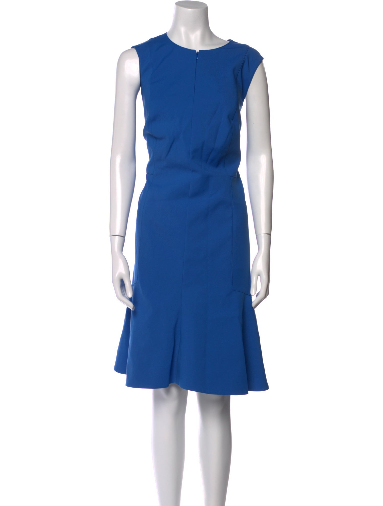 Akris Punto Crew Neck Knee-Length Dress