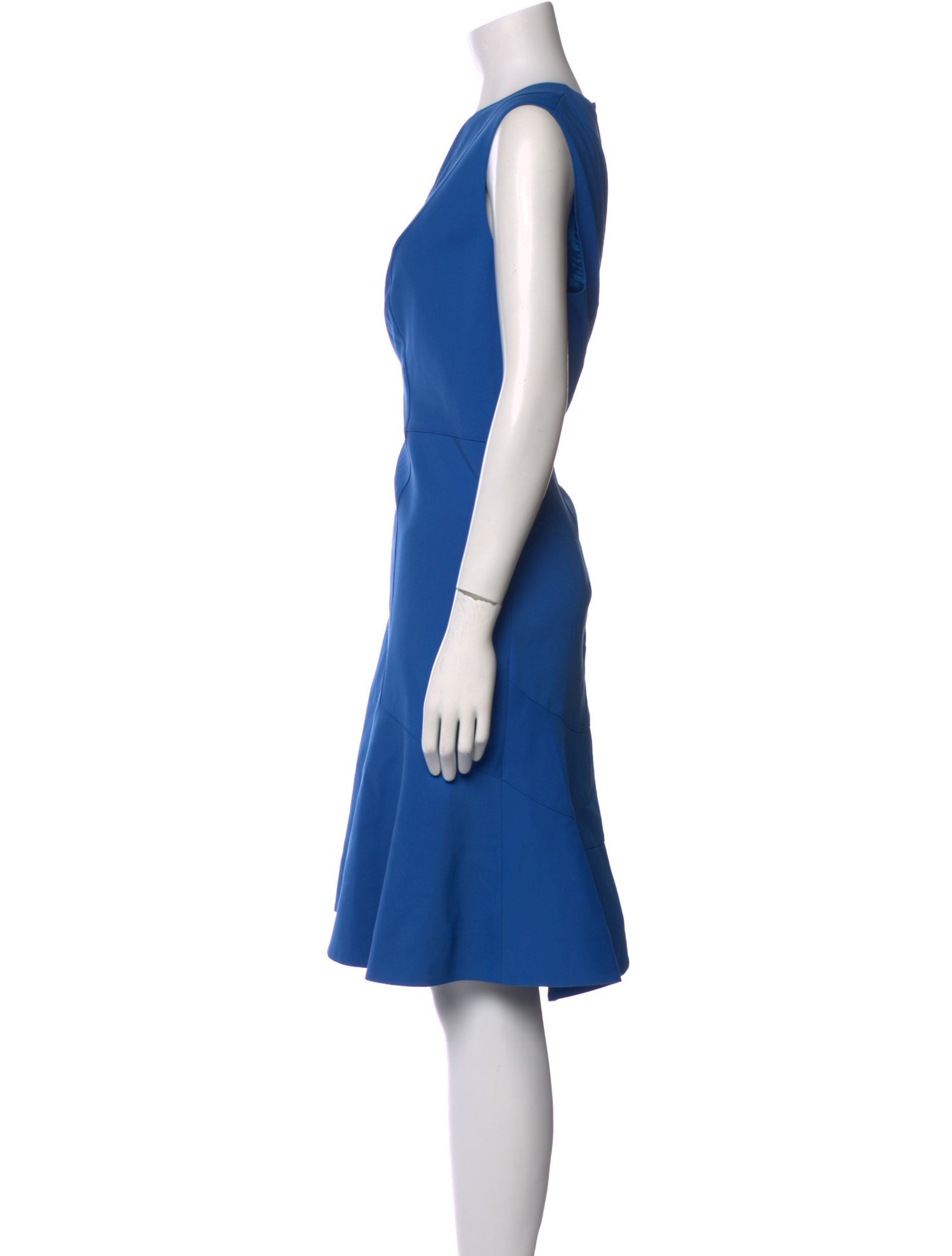 Akris Punto Crew Neck Knee-Length Dress