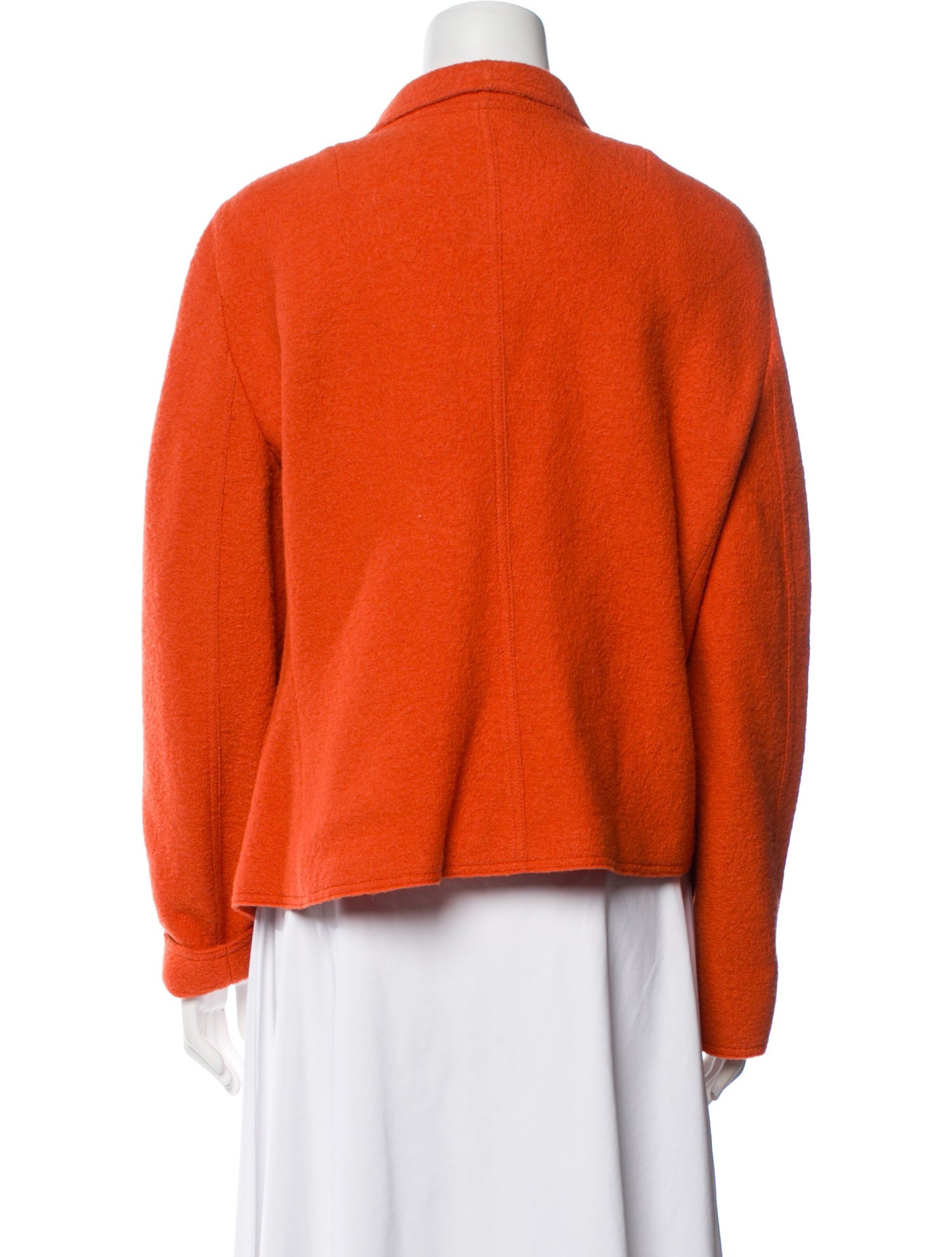 Akris Punto Wool Faux Fur Jacket