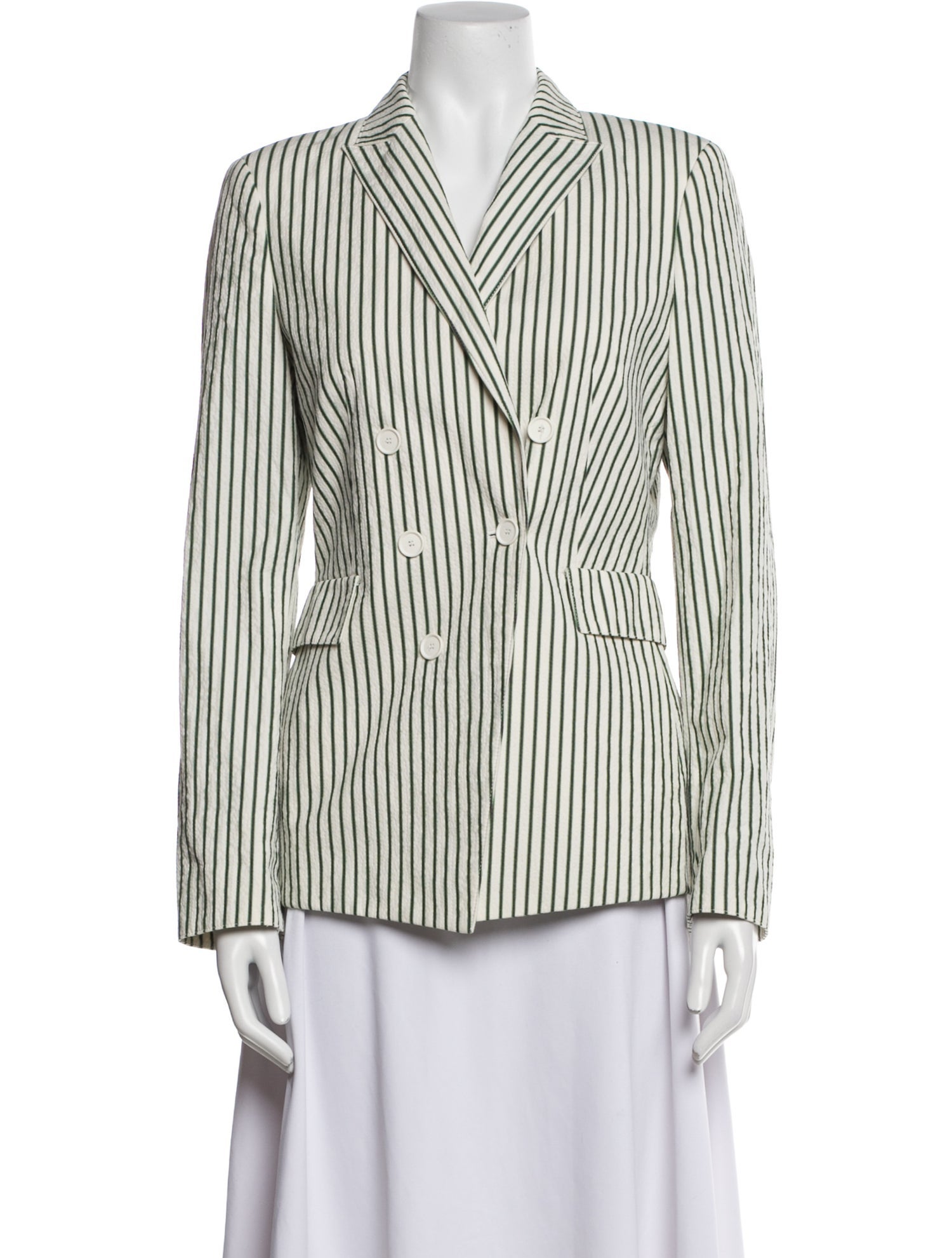 Akris Punto Striped Blazer