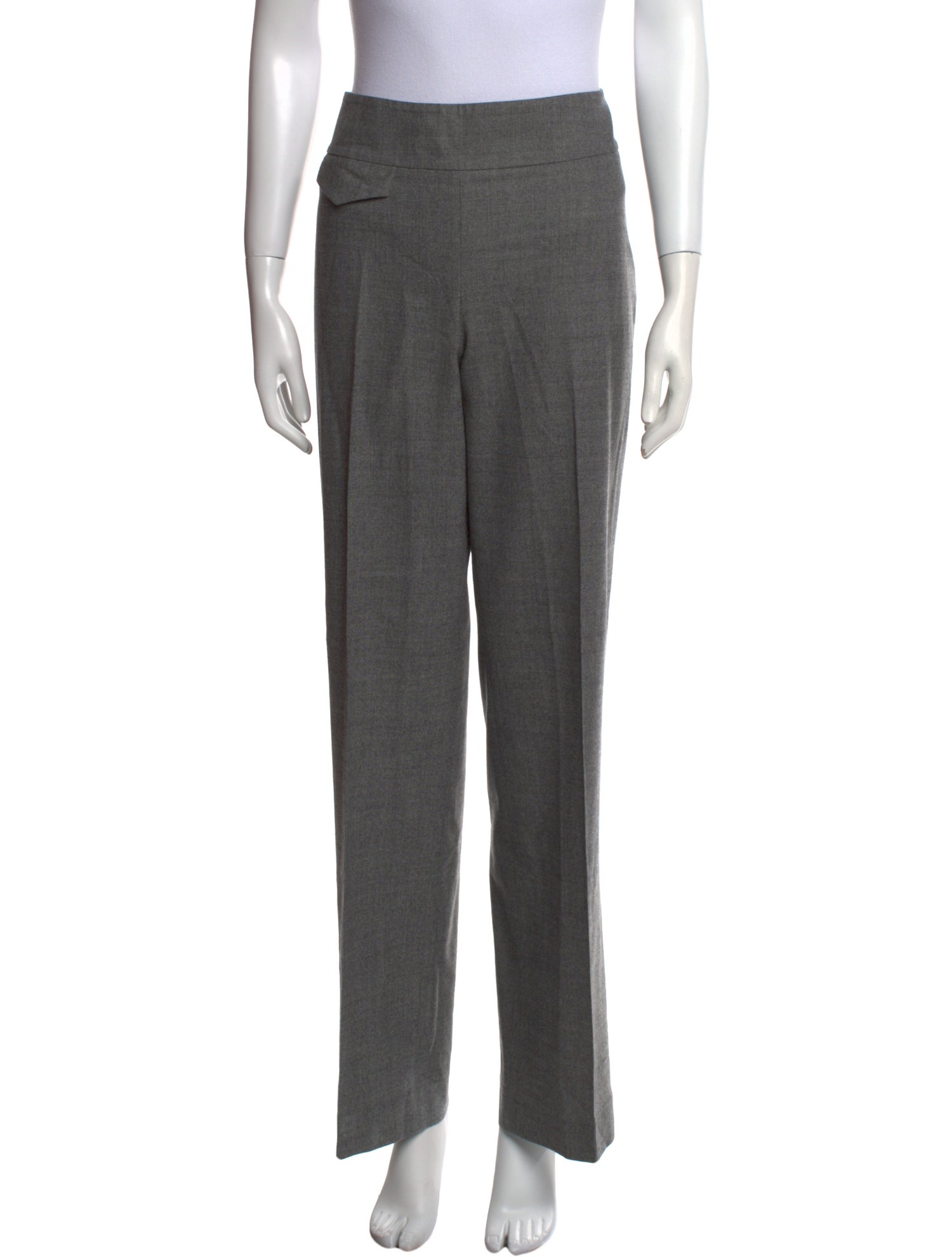 Akris Punto Wool Wide Leg Pants