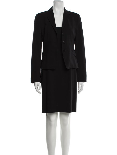 Akris x Bergdorf Goodman Wool Dress Set