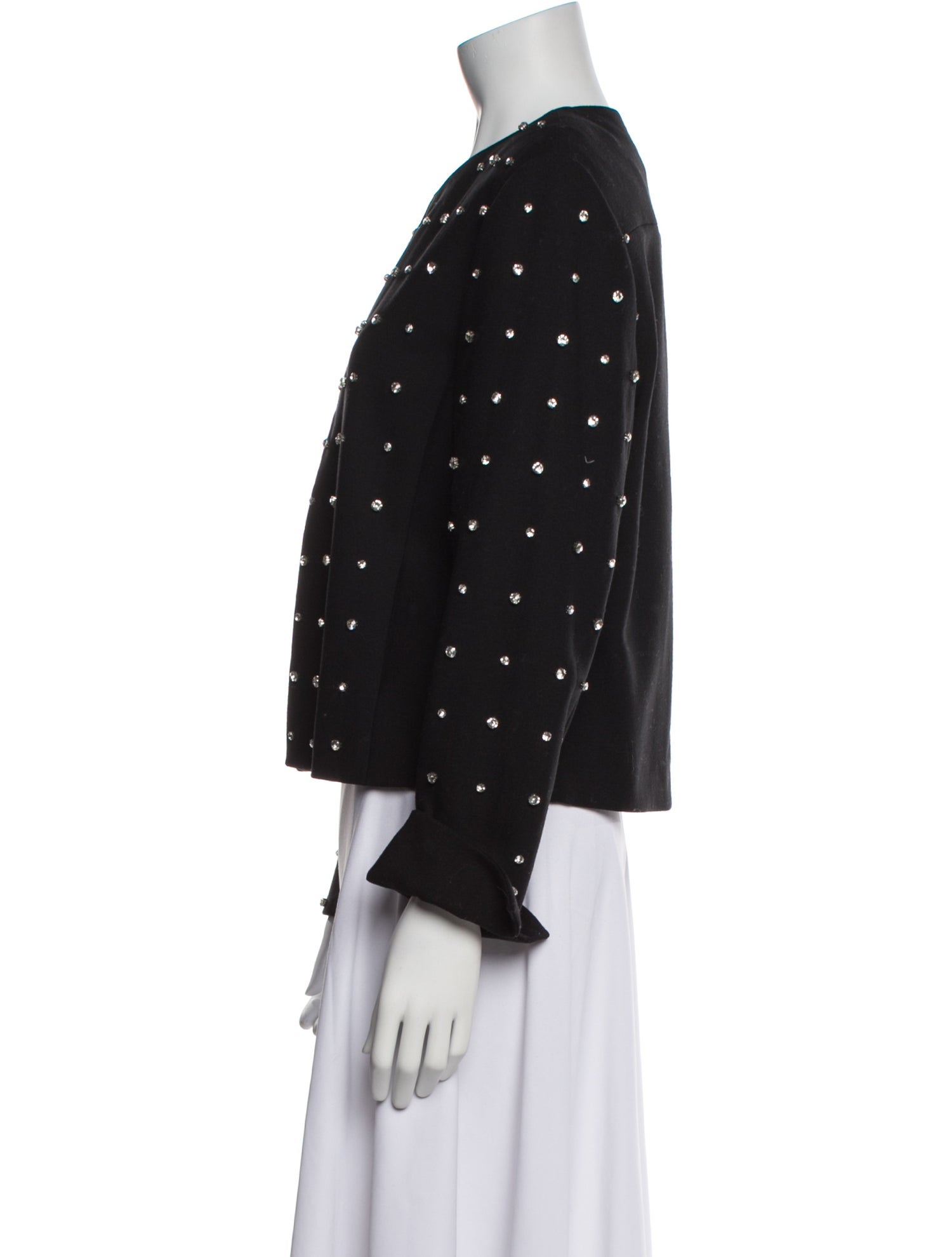 Akris Punto Virgin Wool Polka Dot Print Jacket w/ Tags