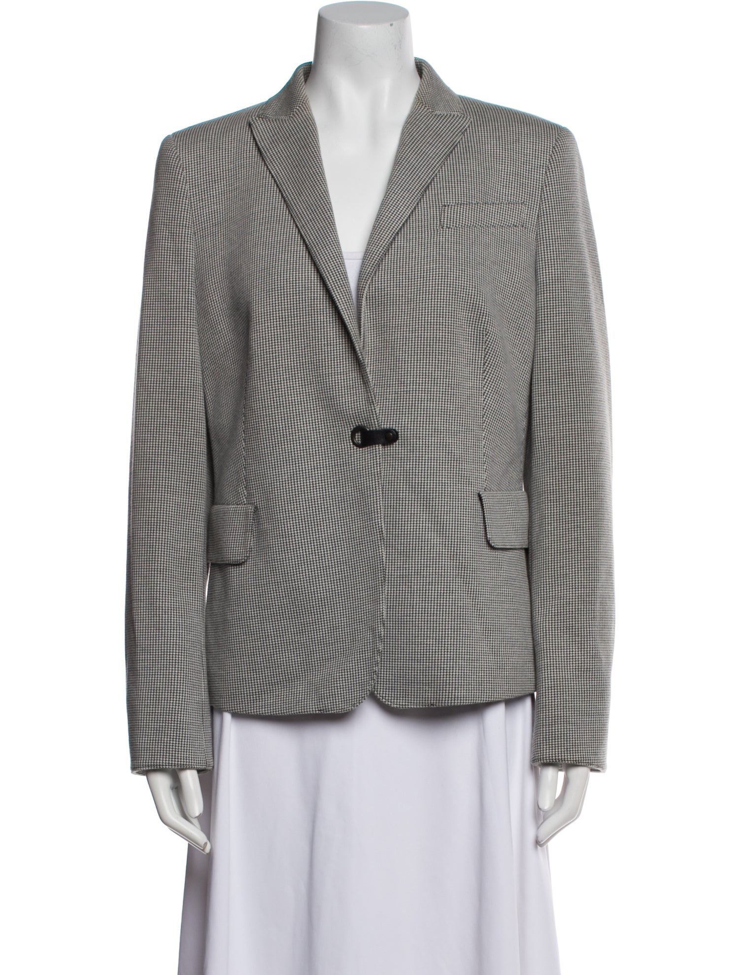 Akris Punto Plaid Print Blazer