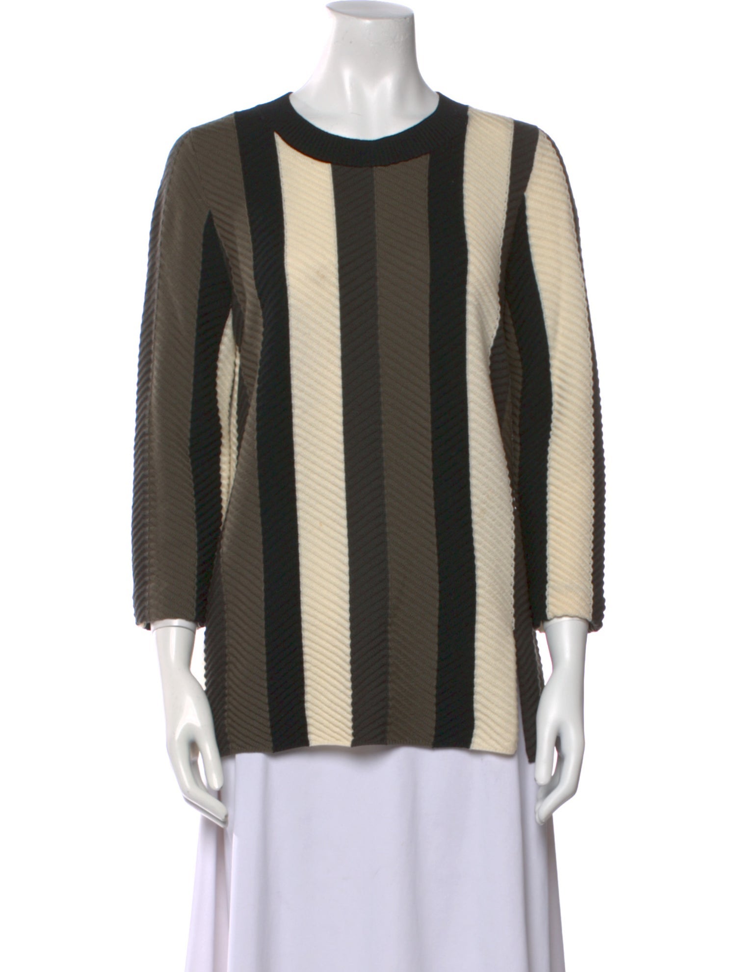 Akris Punto Wool Striped Sweater