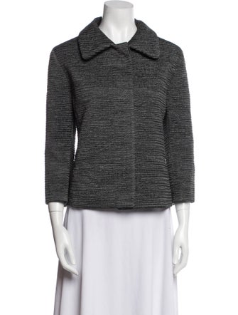 Akris Punto Tweed Pattern Jacket