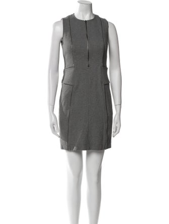 Akris Punto Crew Neck Mini Dress