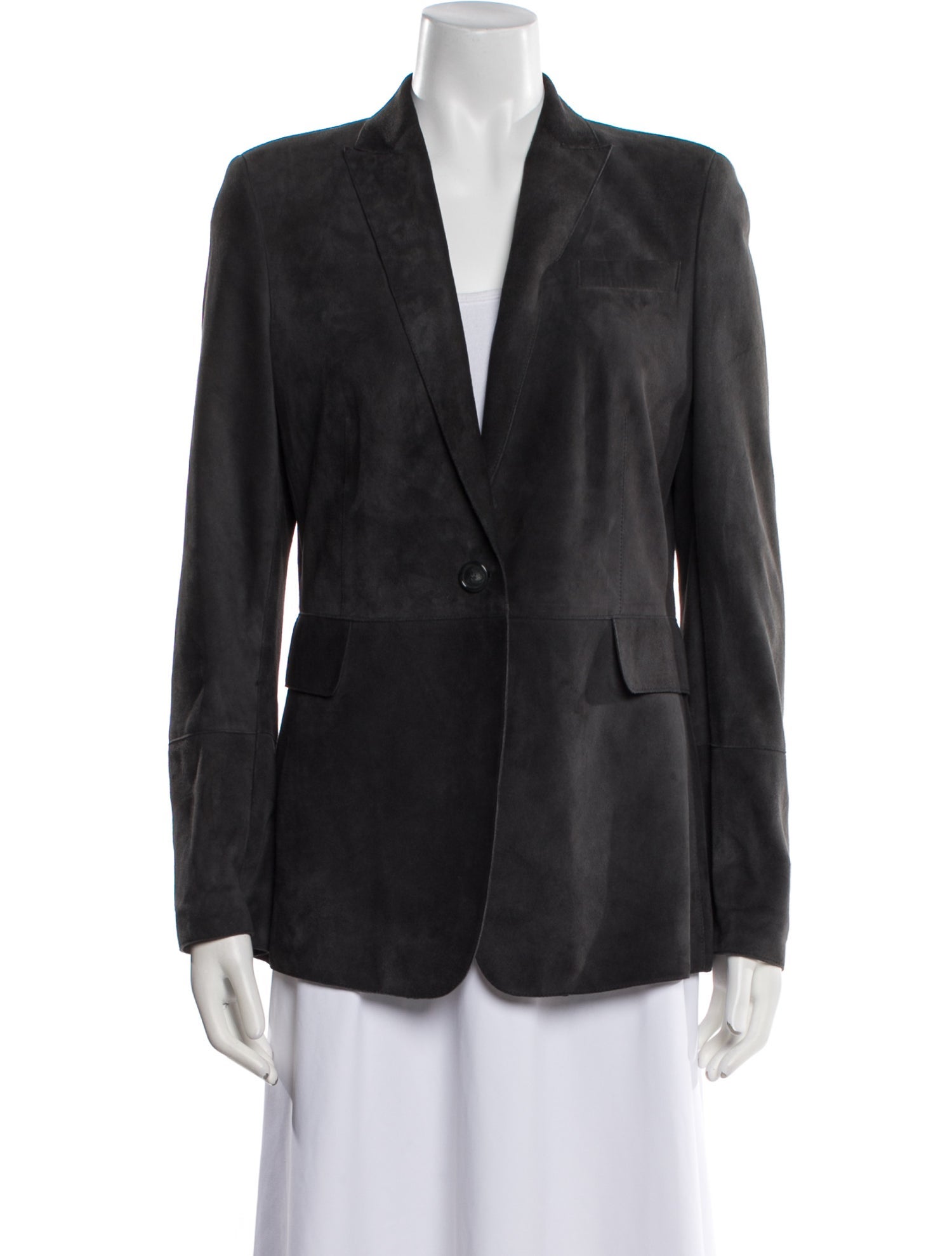 Akris x Bergdorf Goodman Suede Blazer