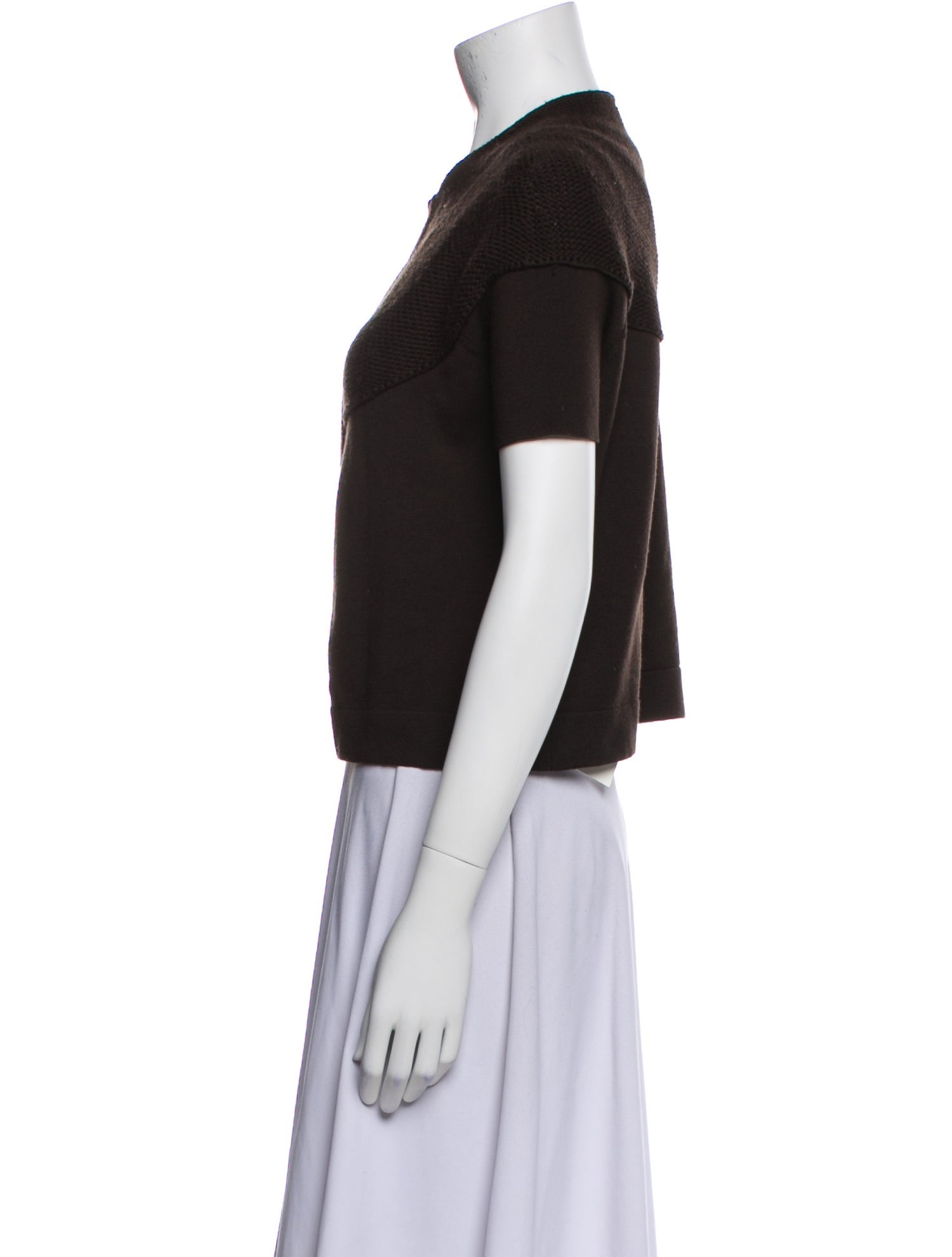 Akris Punto Wool Crew Neck Sweater