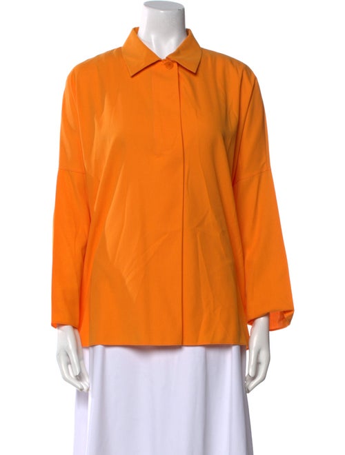 Akris Punto Long Sleeve Blouse