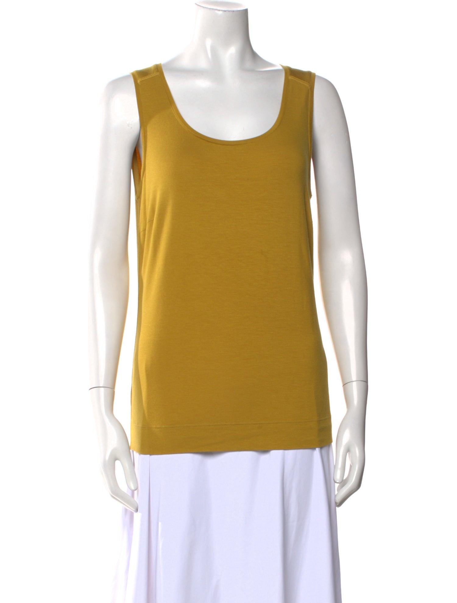 Akris Punto Scoop Neck Sleeveless Top