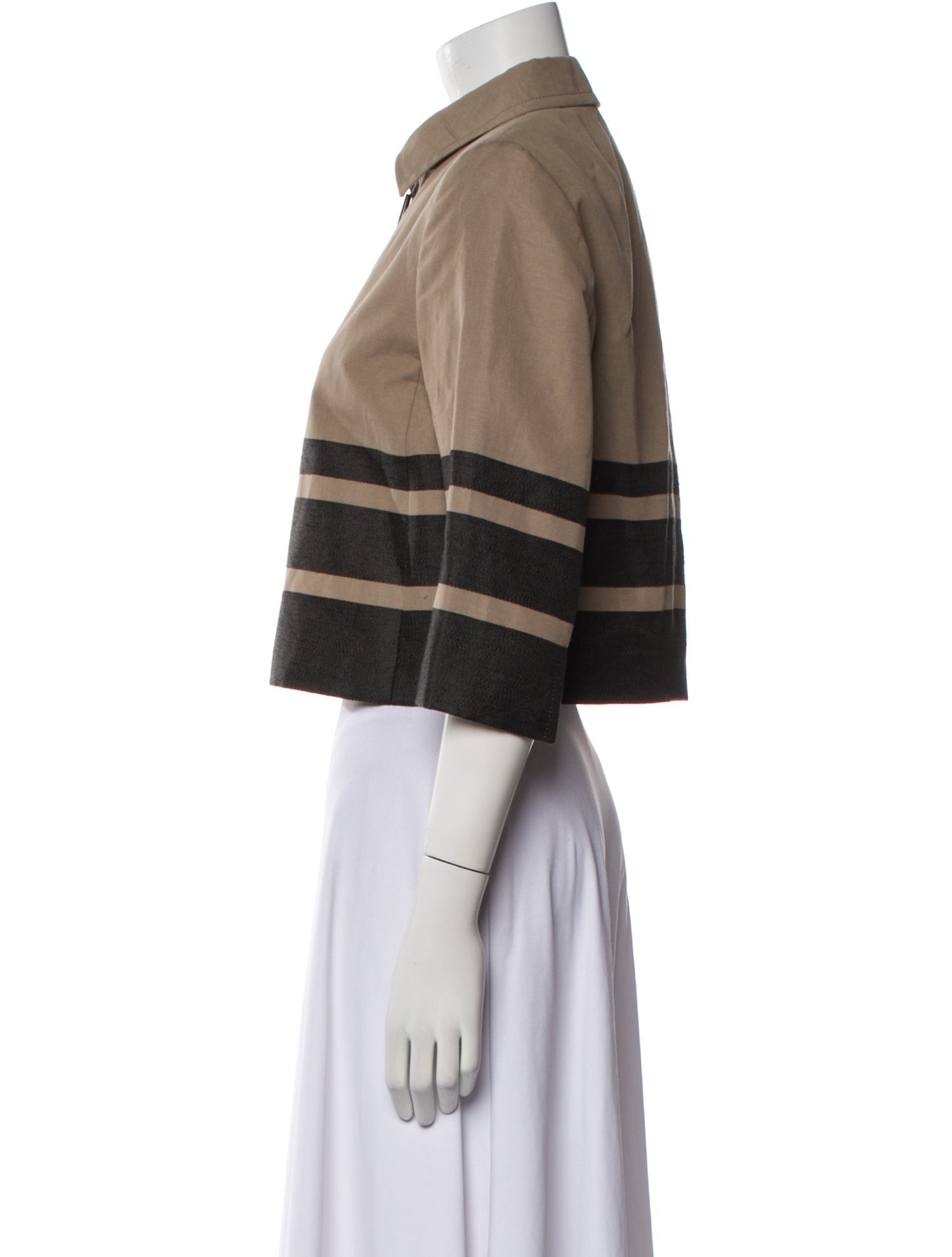 Akris Punto Striped Jacket