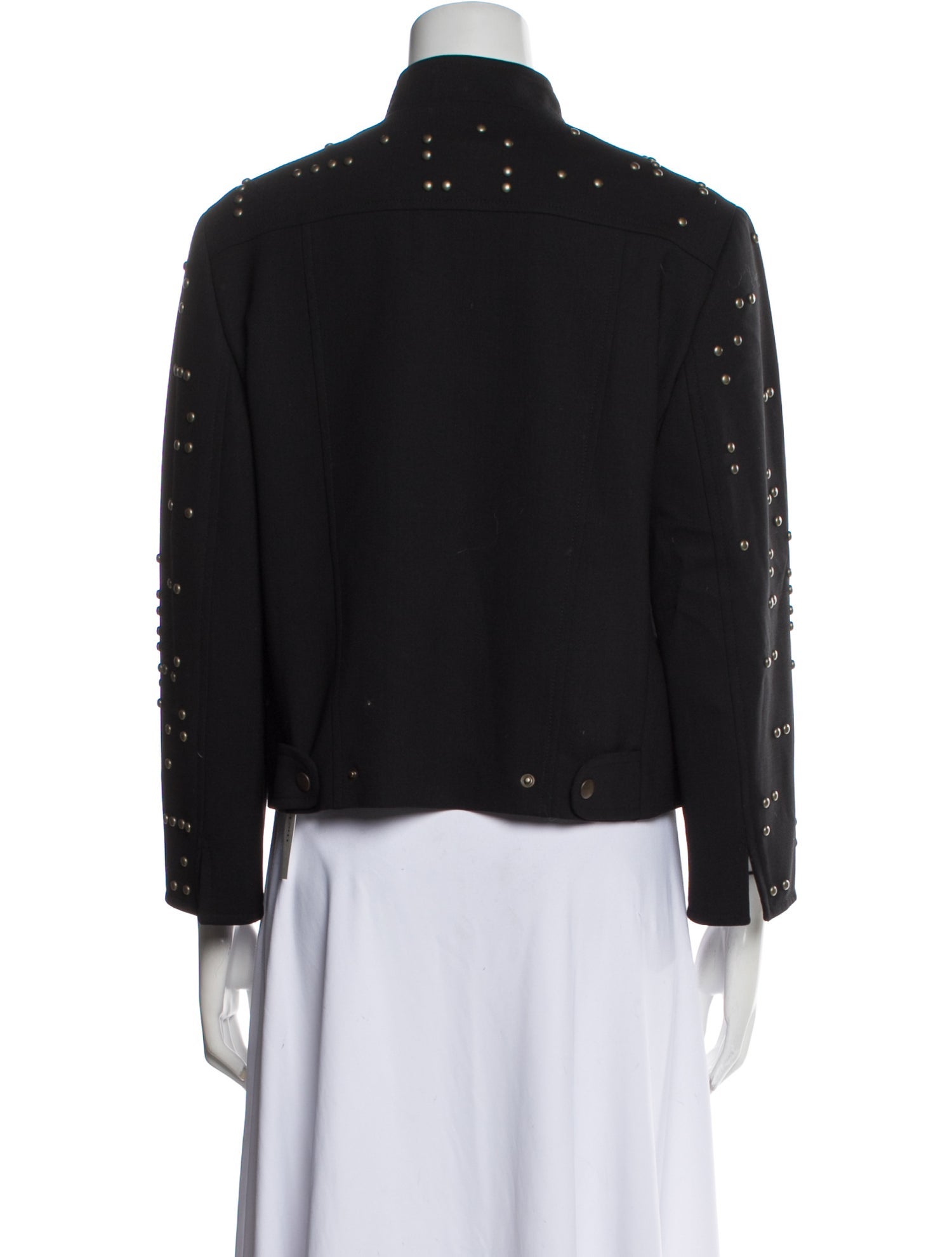 Akris Punto Virgin Wool Patterned Jacket