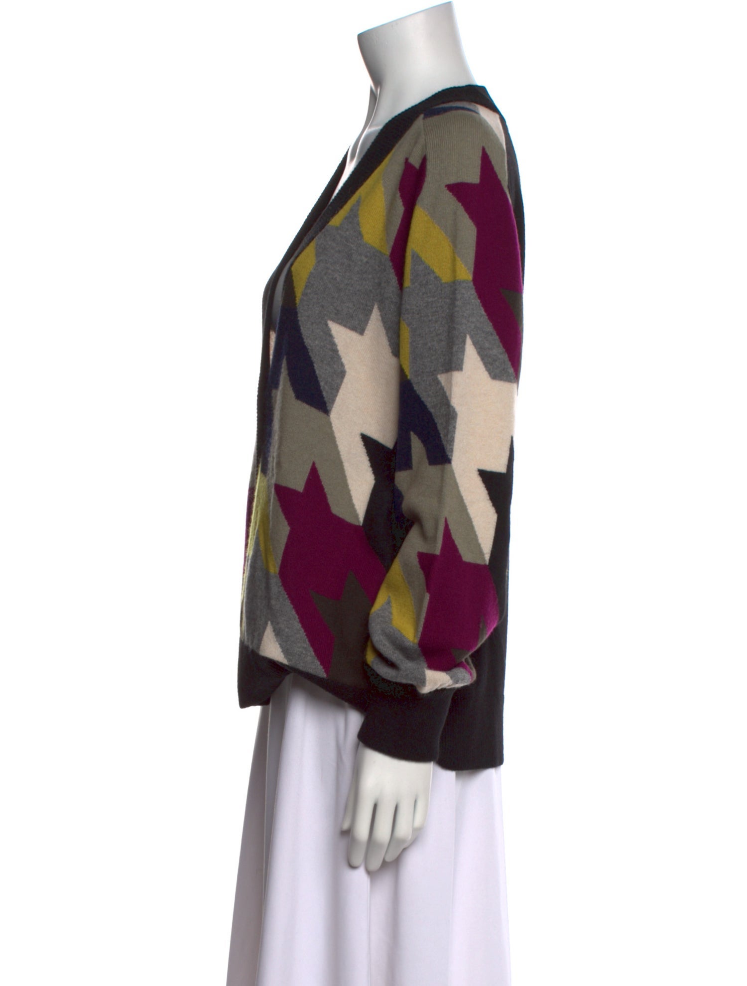 Akris Punto Virgin Wool Printed Sweater