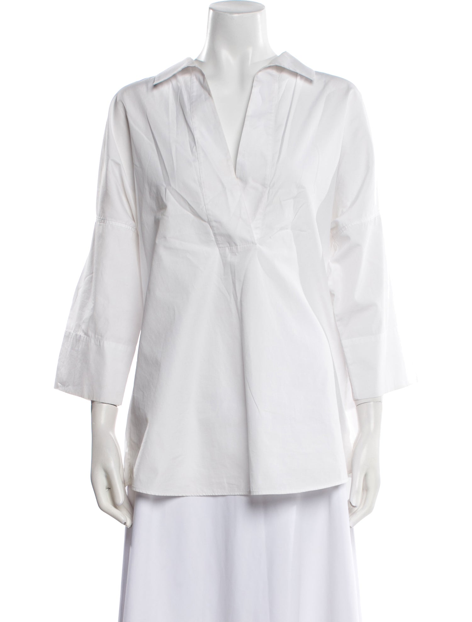 Akris Punto Three-Quarter Sleeve Blouse